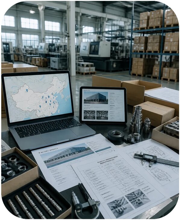 Поиск фабрики в Китае под заказ по цене от 15378 р. | Фиалан-Пхв